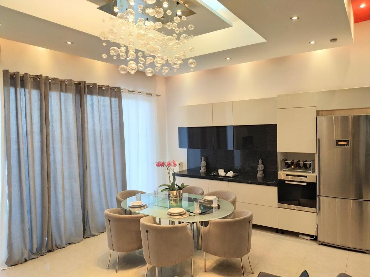 Luxury Apartment With Sea View Near Kallithea Koskinou  외부 사진
