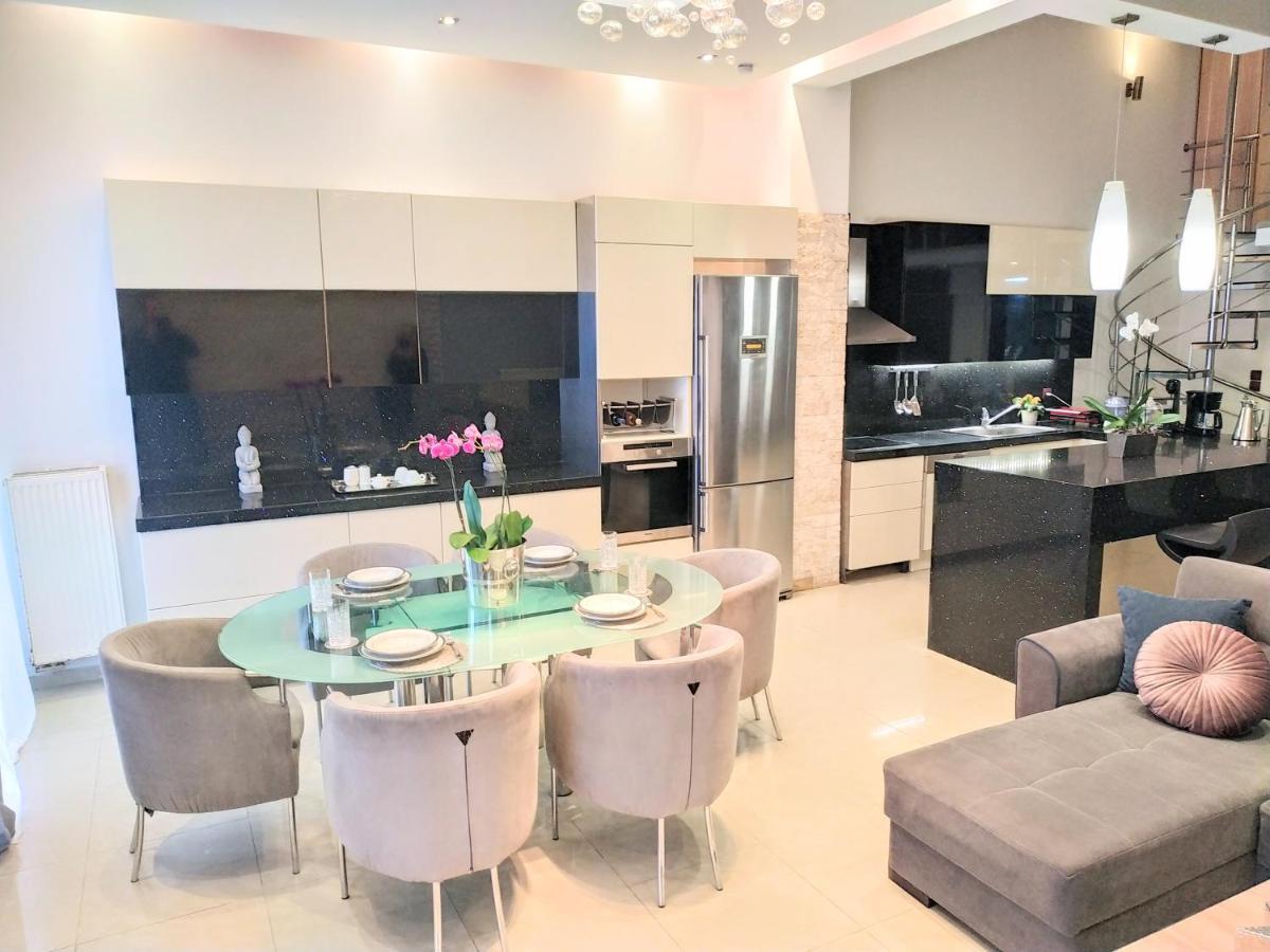 Luxury Apartment With Sea View Near Kallithea Koskinou  외부 사진